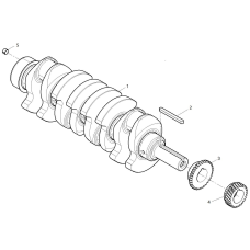 1 - 1003810806 - CRANKSHAFT ASSY