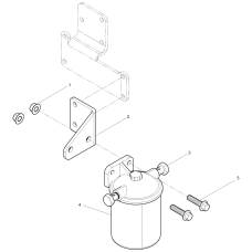 1 - 90012290002 - NUT H, FLANGE