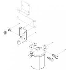 1 - 90012290002 - NUT H, FLANGE