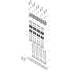 1 - 77752120Z - SCREW H M8x60