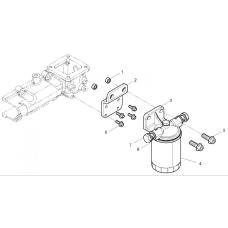 1 - 90012290002 - NUT H, FLANGE