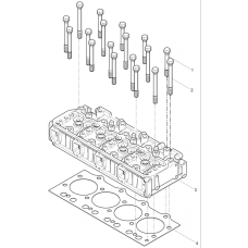 1 - 2010005/1 - CYLINDER HEAD SCREW