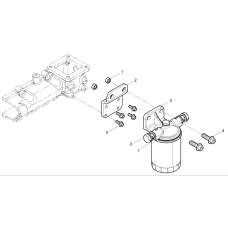 1 - 90012290002 - NUT H, FLANGE