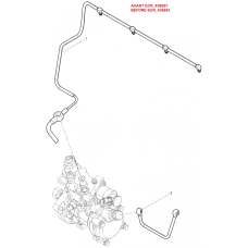 1 - 1000695110 - FUEL RETURN PIPE