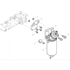 1 - 90012290002 - NUT H, FLANGE