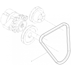 1 - 2B090006 - POLY-V BELT
