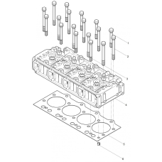 1 - 2010008/1 - CYLINDER HEAD SCREW