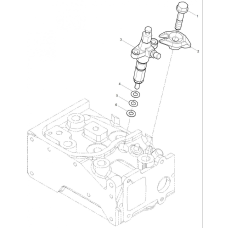 1 - 2010341/1 - INJECTOR HOLDER SCREW