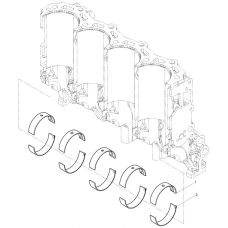 1 - 1003185060 - MAIN BEARING UPPER SHELL