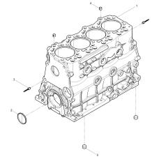 1 - 1003150100 - PREPARED ENGINE BLOCK
